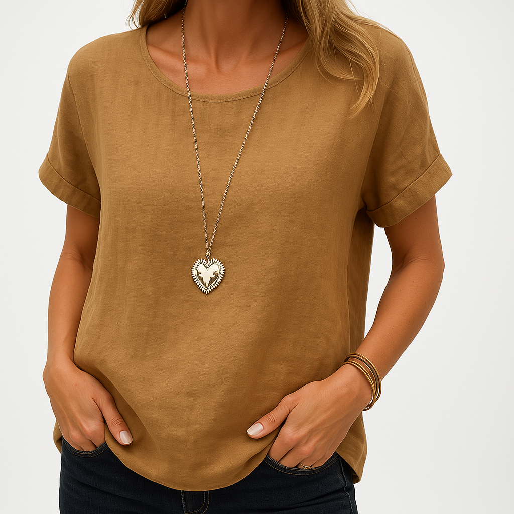 Relaxed Linen Blouse | Minimalist and Breezy