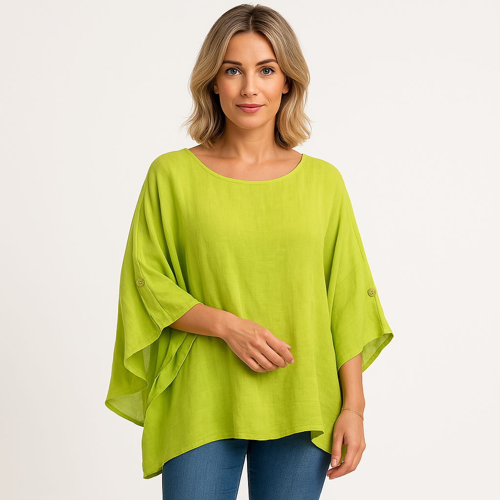 Loose Linen Blouse | Linen | Lightweight and Breathable