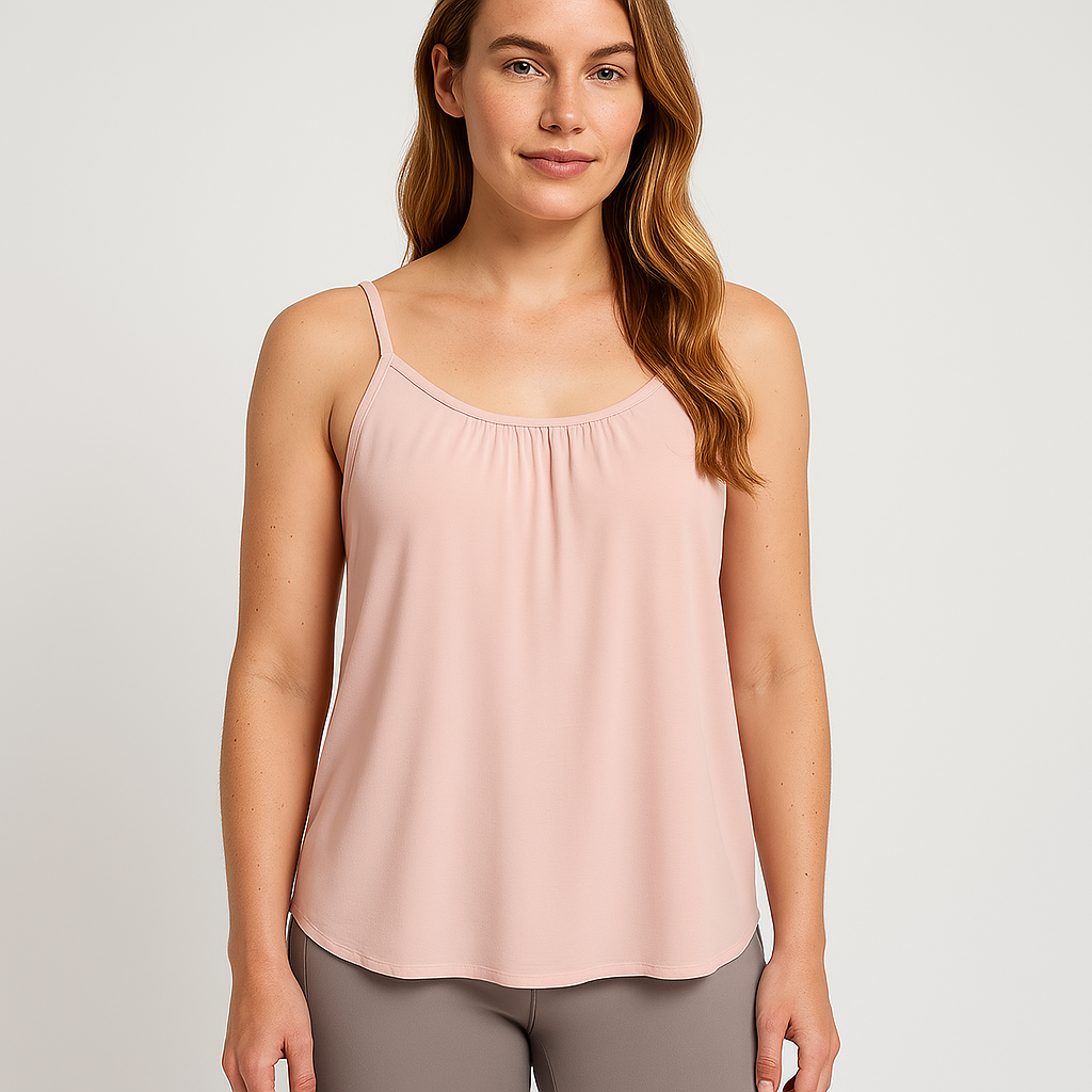 Flowy Tank Top | Cotton Blend | Lightweight and Adjustable